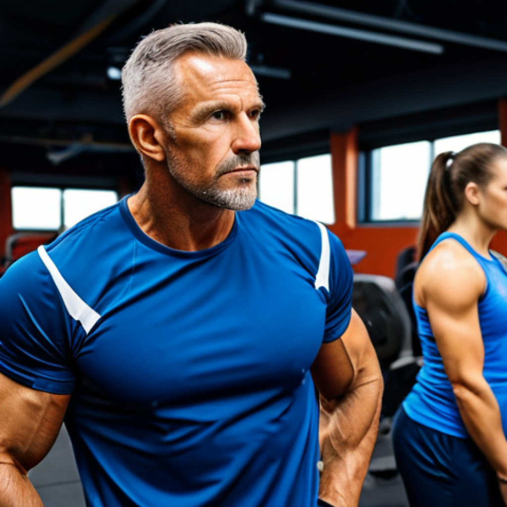 Niche Specialization**

A determined sports coach, fully clothed in athletic wear, consulting notes in a well-lit, modern gym, appropriate attire, safe for work, perfect anatomy, natural proportions, professional setting, modest clothing, family-friendly.  Focus on strength training equipment in the background. The coach should appear knowledgeable and approachable.

**